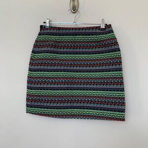 Shrinking Violet Sz Small Womens Colorful Skirt